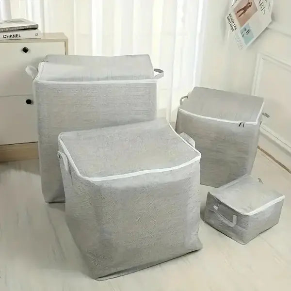 Large Capacity Storage Bag Non-woven Fabric Quilt and Clothing Organizer