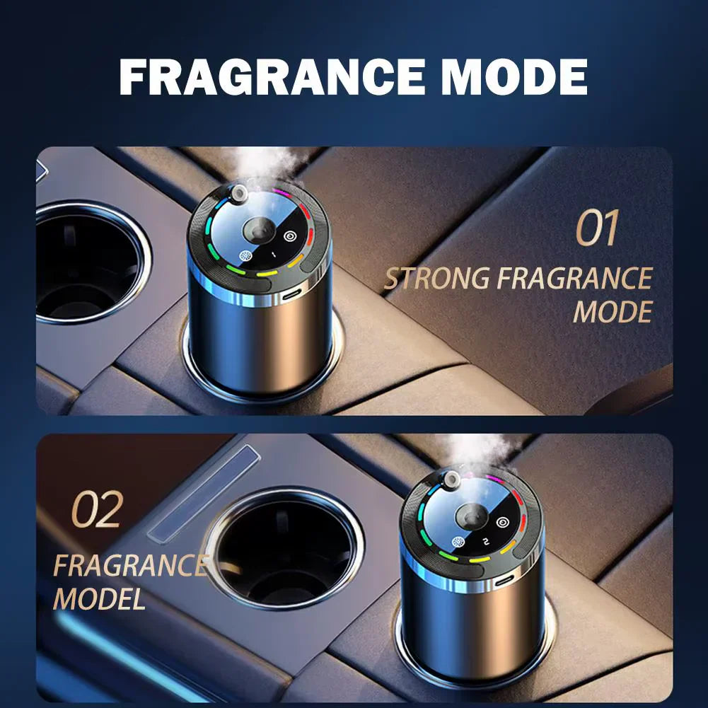 Smart Car Air freshener - rechargable - 5 Intensity Levels